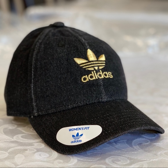 adidas relaxed denim baseball hat